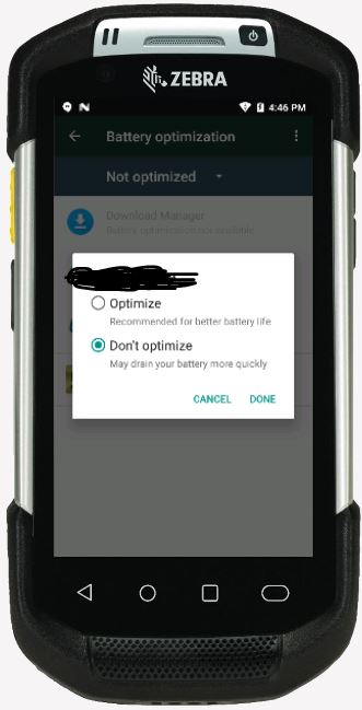 Battery Optimization