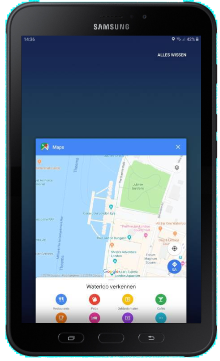 User mode and Recently Used Apps