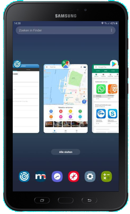 Admin mode and Recently Used Apps