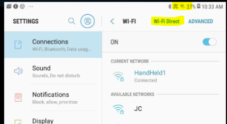 wifi direct settings 