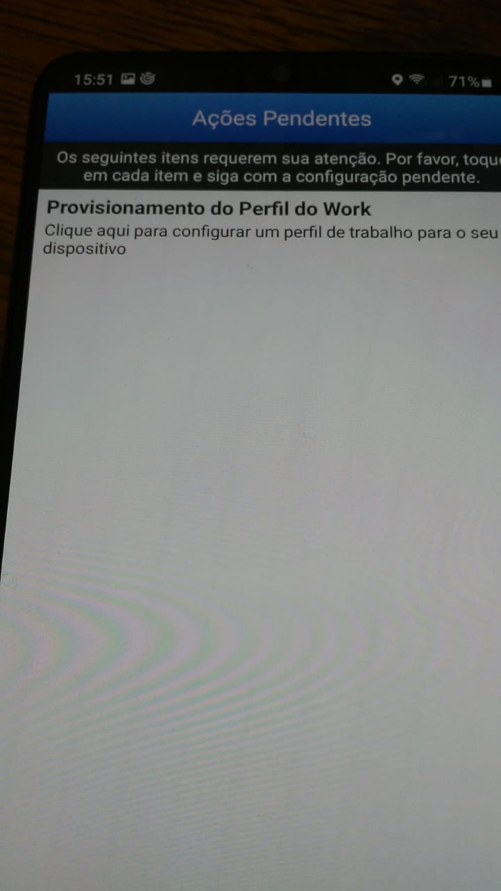 Work Profile Request